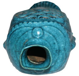 綠釉魚形瓶 靈動古韻，精品推薦